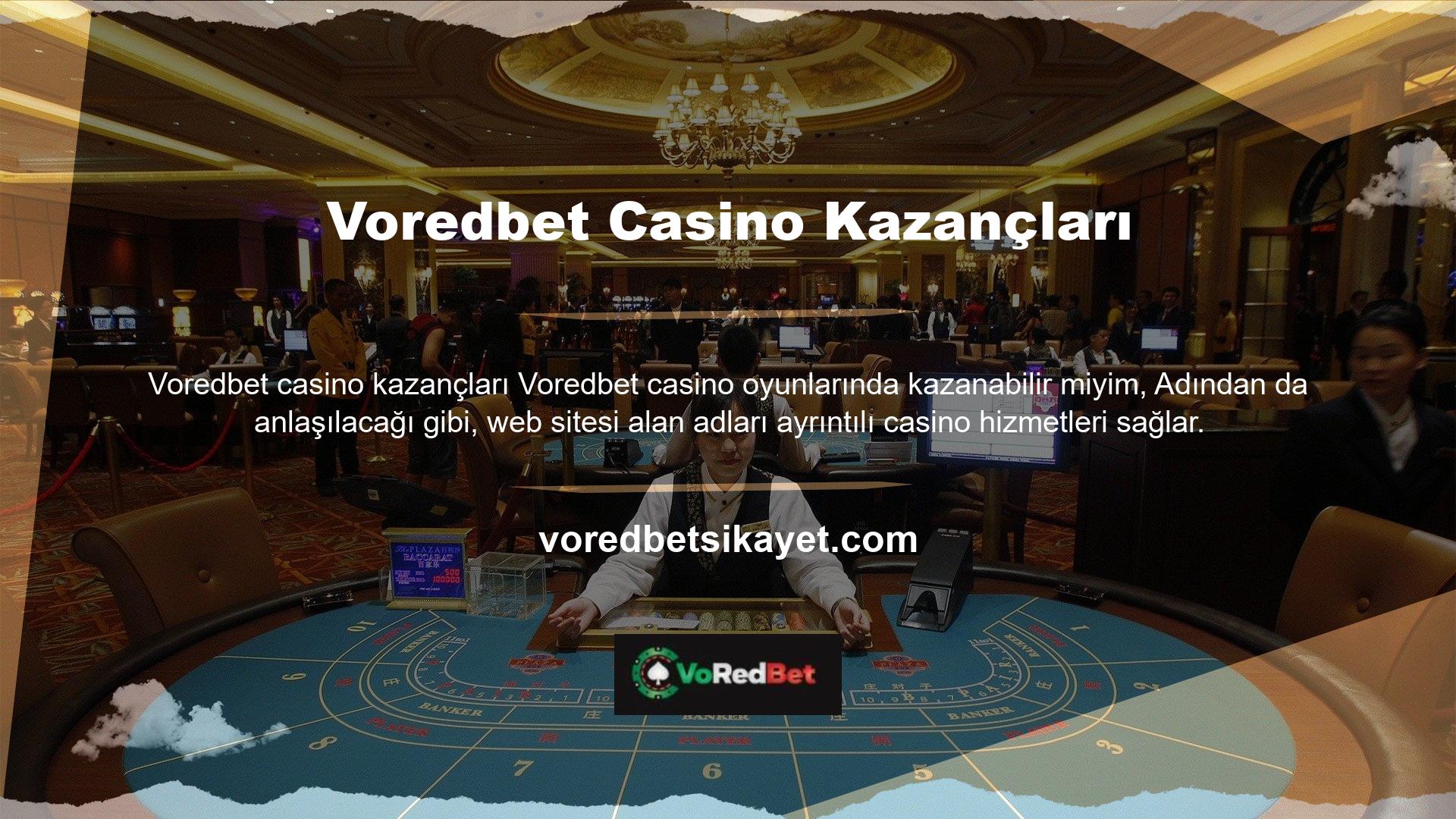 Sunulan bu casino hizmetlerinden elde edilen gelir garip